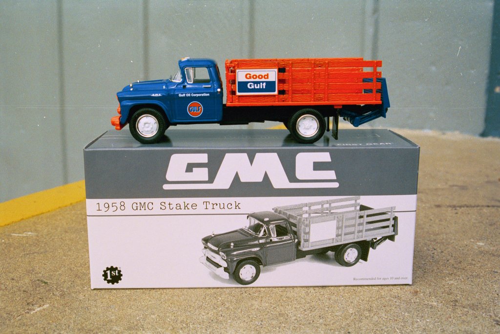 First Gear cheapest 1958 GMC gulf stake bed truck